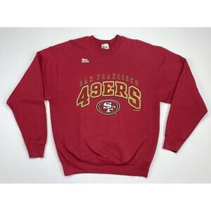 Vintage 90s 1996 San Francisco 49ers  Pro Player Long Sleeve Sweatshirt XL